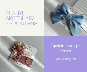 Segle.lt plaukų segtukų parduotuvė